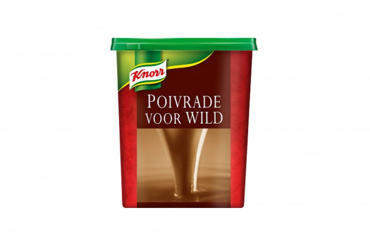 Sauce poivrade pour gibier poudre