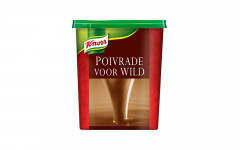 Sauce poivrade pour gibier poudre