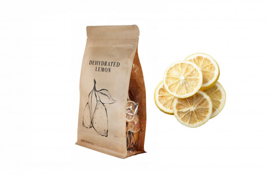 Citron jaune tranche déshydratée