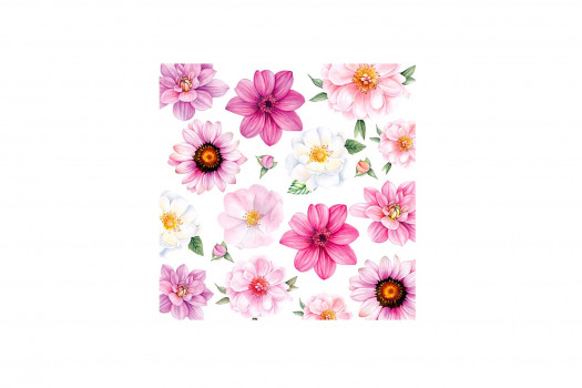 Serviette sunflower garden 25*25cm