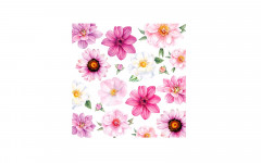 Serviette sunflower garden 25*25cm