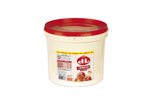 Sauce ketchup tomate seau