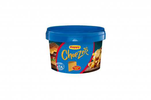 Sauce cheddar happy cheezer seau