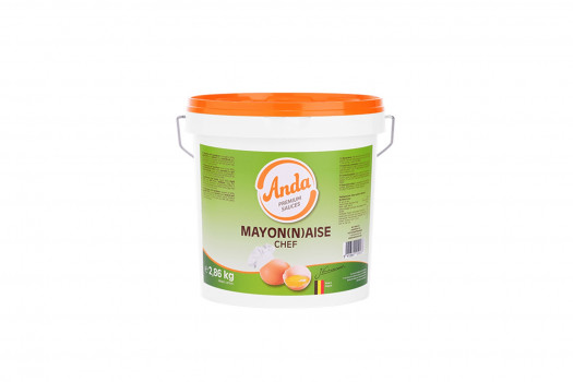 Sauce mayonnaise seau