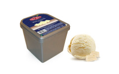 Glace chocolat blanc