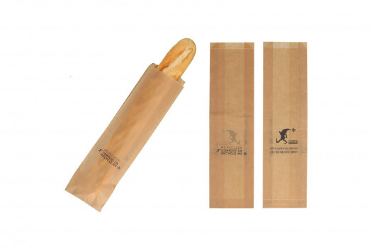 Sachet sandwich brun 46cm
