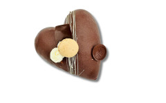 Coeur glace vanille/chocolat