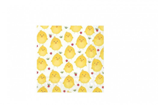 Serviette chicks sweet 33*33cm