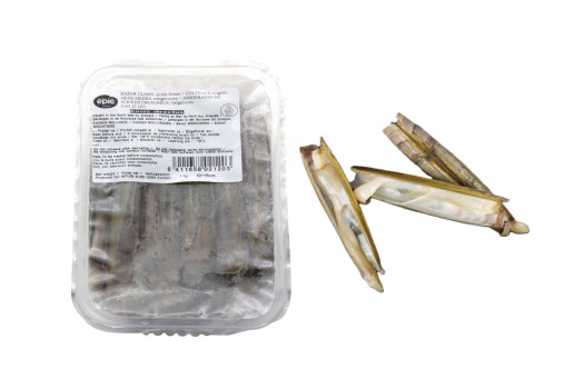 Couteau cru coquille entière 10/15