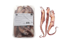 Poulpe tentacule cuit