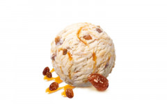 Glace rhum raisin