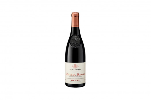 Vin rouge delas st esprit