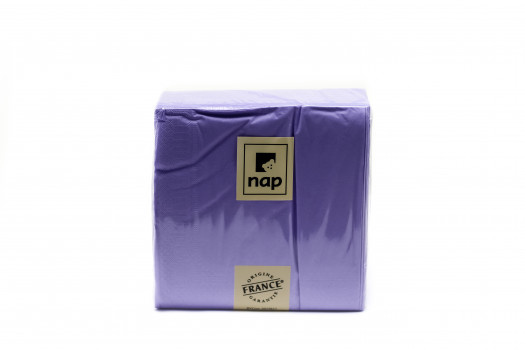 Serviette lavande 39*39cm