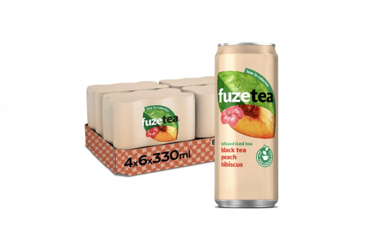 Fuze tea peach hibiscus sleek