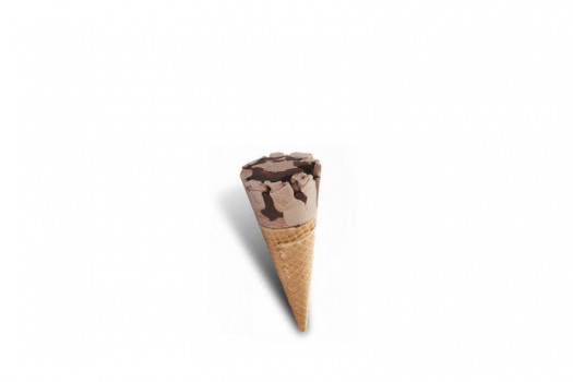 Glace cornet chocolat