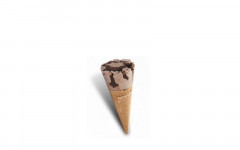 Glace cornet chocolat