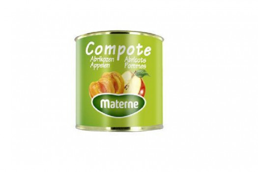 Compote abricot pomme