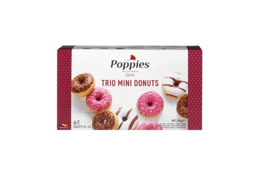 Mini donut trio
