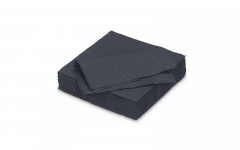 Serviette noire 40*40cm