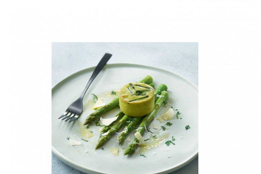 Mousseline asperge/parmesan