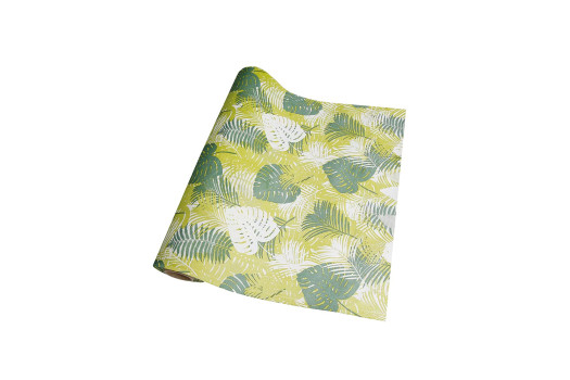 Chemin de table vert dark green