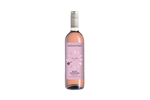 Vin rosé andantino
