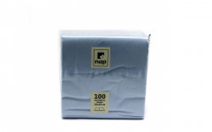 Serviette bleue azur 39*39cm