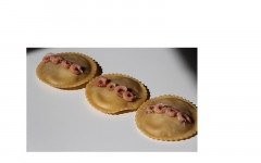 Raviole sole crevette grise