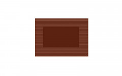 Set de table brun foncé