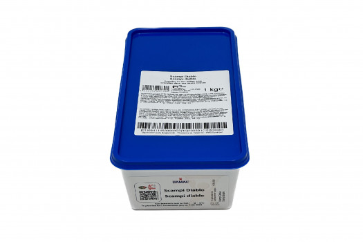 Salade de scampis diablo