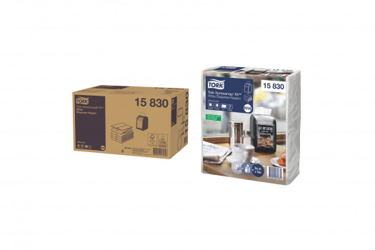 Serviette blanche n14 /15830