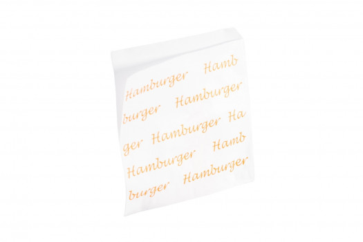 Sachet hamburger orange