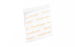 Sachet hamburger orange