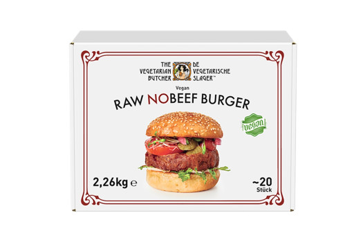 Burger butcher raw