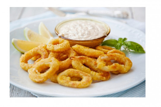 Calamar encornet frittis