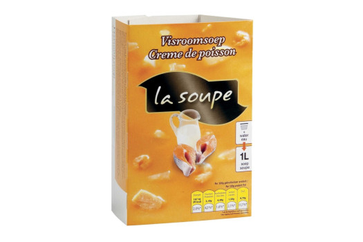 Potage crème de poisson