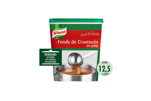 Fond de crustacé pâte