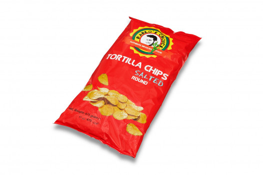 Chips tortilla rond