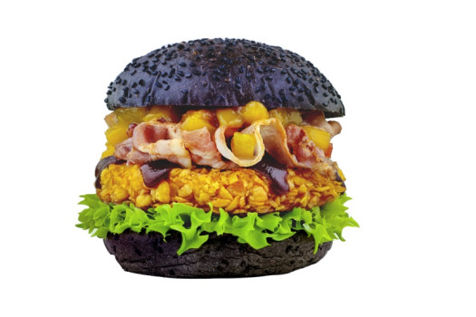 Burger crunchy chicken halal