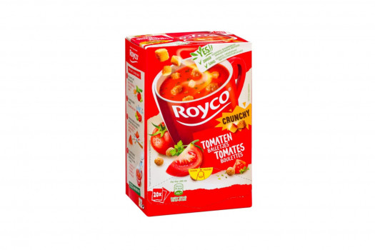 Minut soup tomates/boulettes