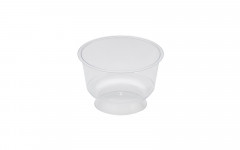 Coupe à dessert sur pied transparent 150cc