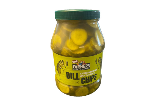 Cornichon dill chips