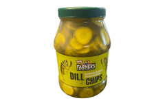 Cornichon dill chips