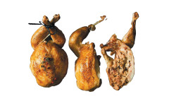 Caille semi désossée au foie gras