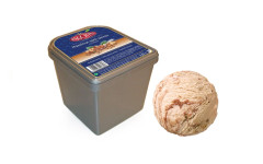 Glace praliné avec morceaux