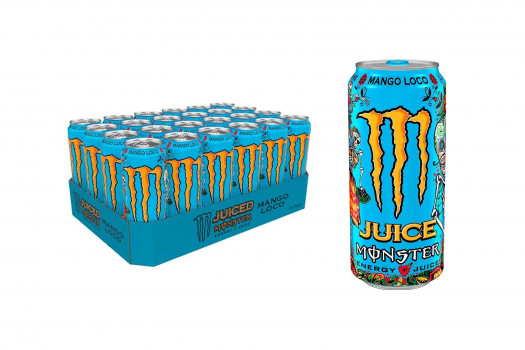 Monster mango loco cans