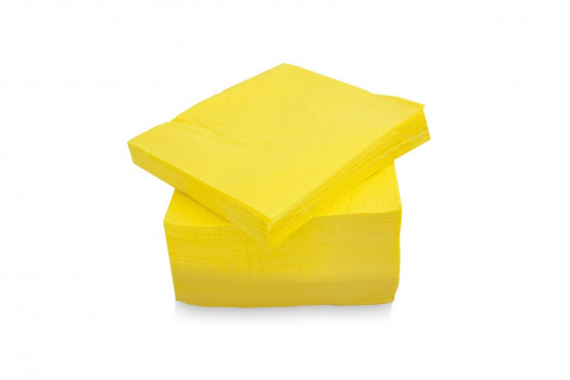 Serviette jaune 40*40cm
