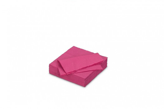 Serviette framboise 33*33cm