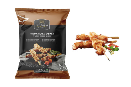 Brochette poulet frit