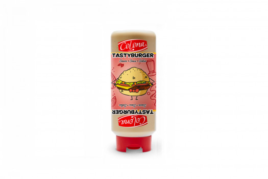 Sauce tasty burger tube